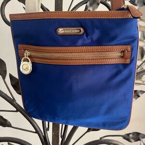 Royal blue, Michael Kors Crossbody bag like new.